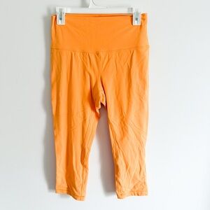 Lululemon Orange Sherbert 3/4 Align Leggings